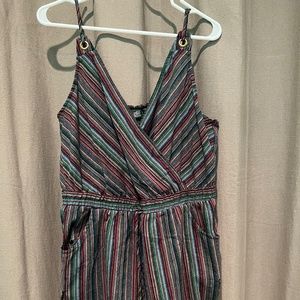 Stripped Romper